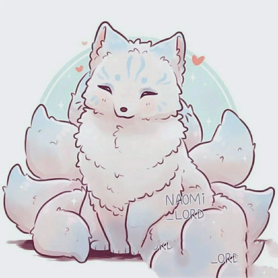 九尾狐狸可爱头像来啦