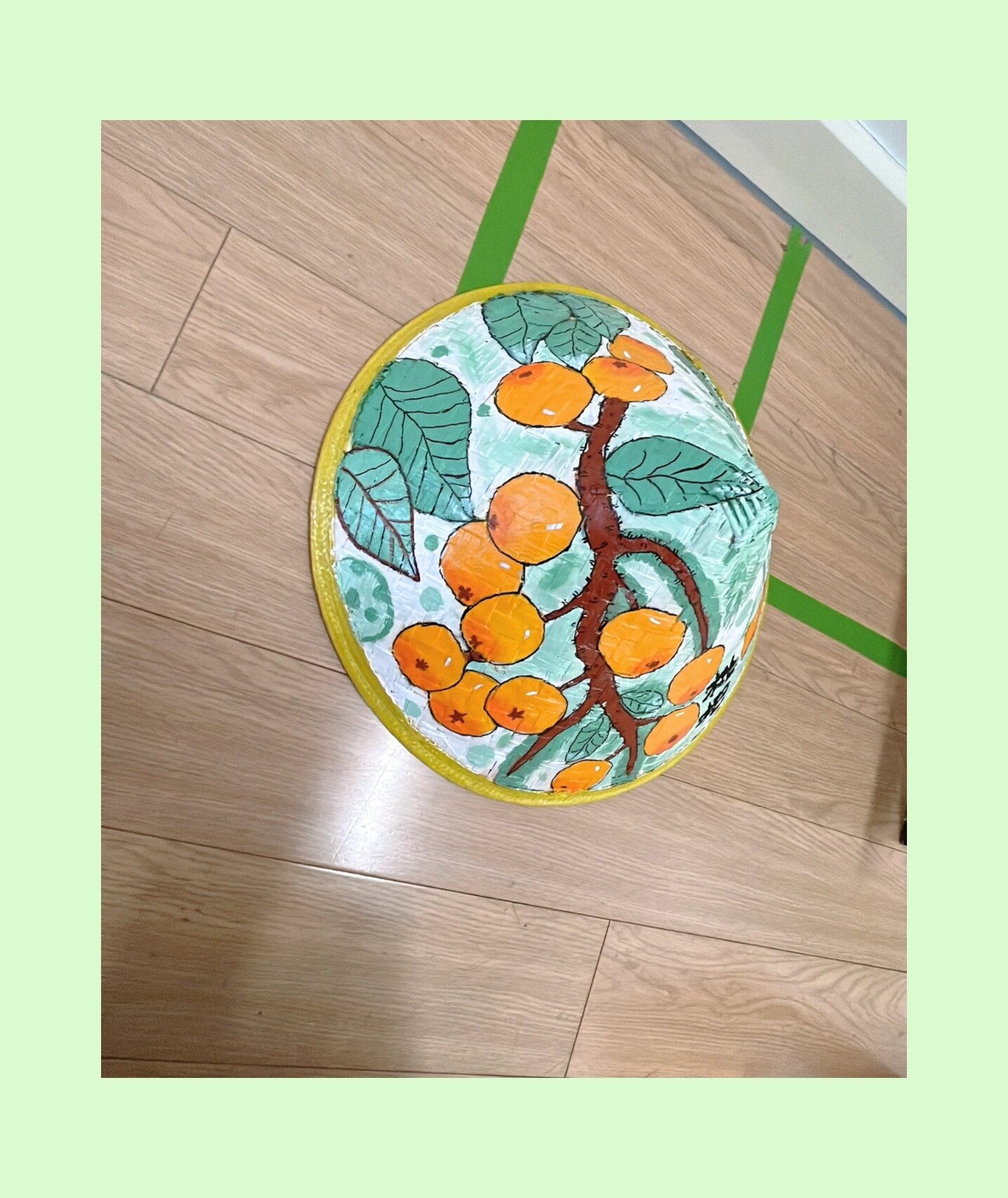 又get一项新技能"斗笠画"