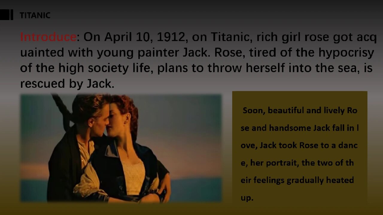 ppt |《泰坦尼克号》电影ppt分享 ppt |《泰坦尼克号》电影ppt分享