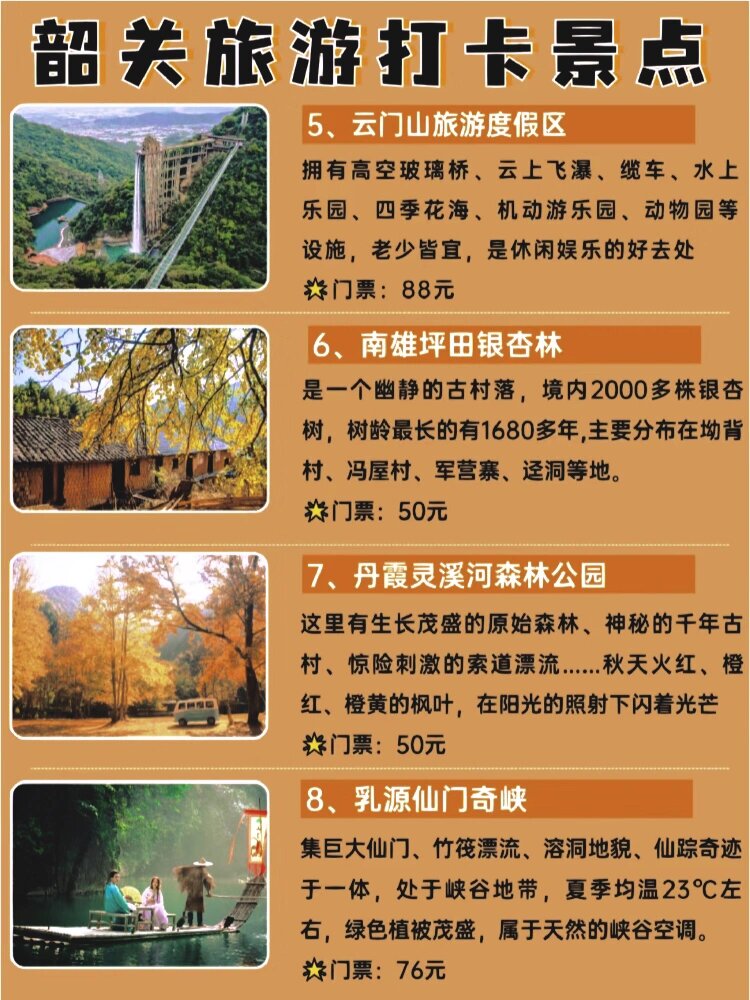 韶关旅游攻略
