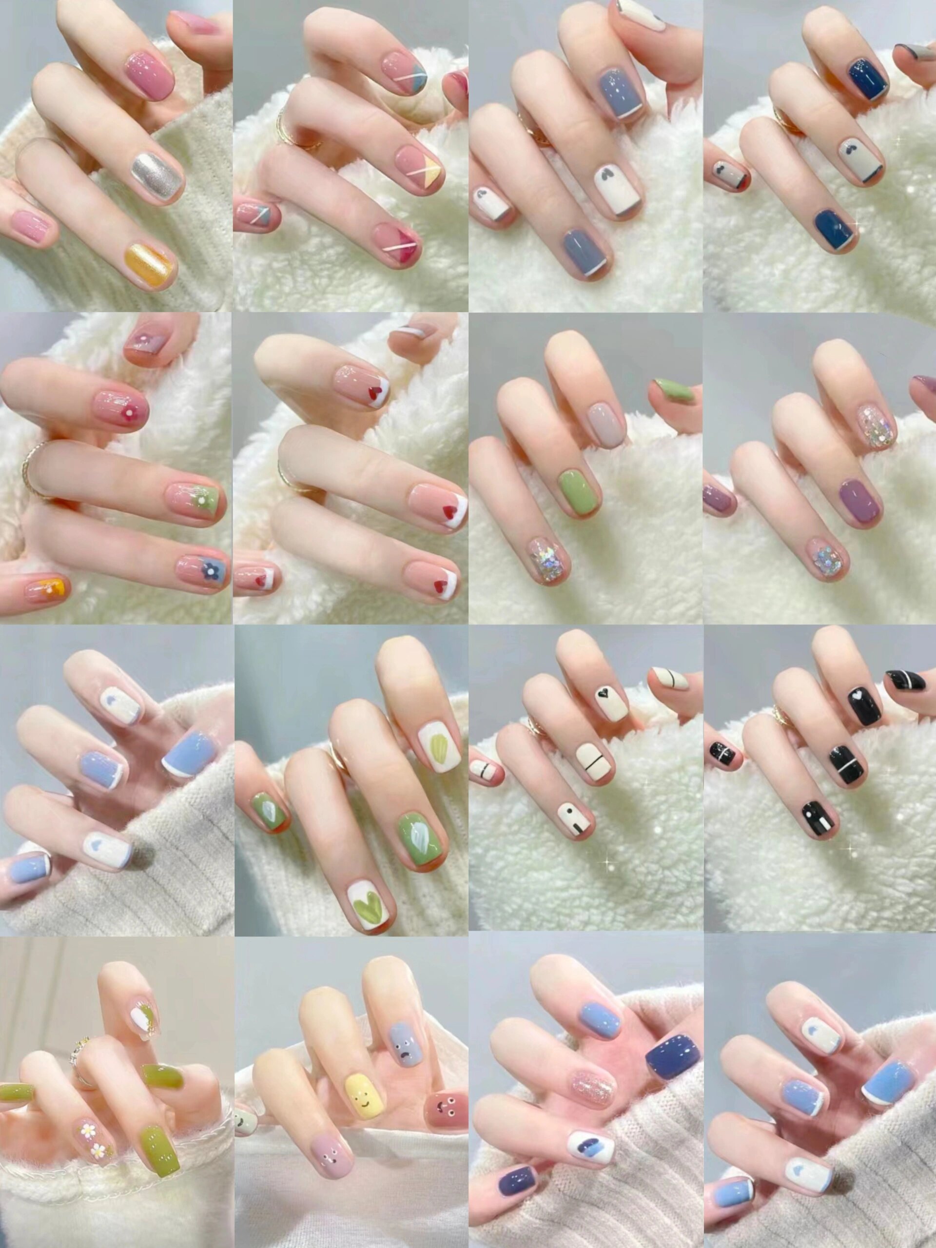 2023年新款秋冬爆款网红流行美甲!