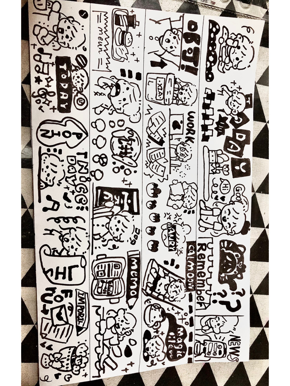 闲一点自制胶带完成73