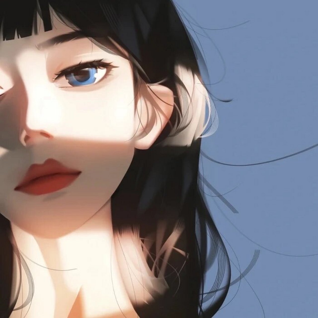 3d女头像,超燃!超飒!