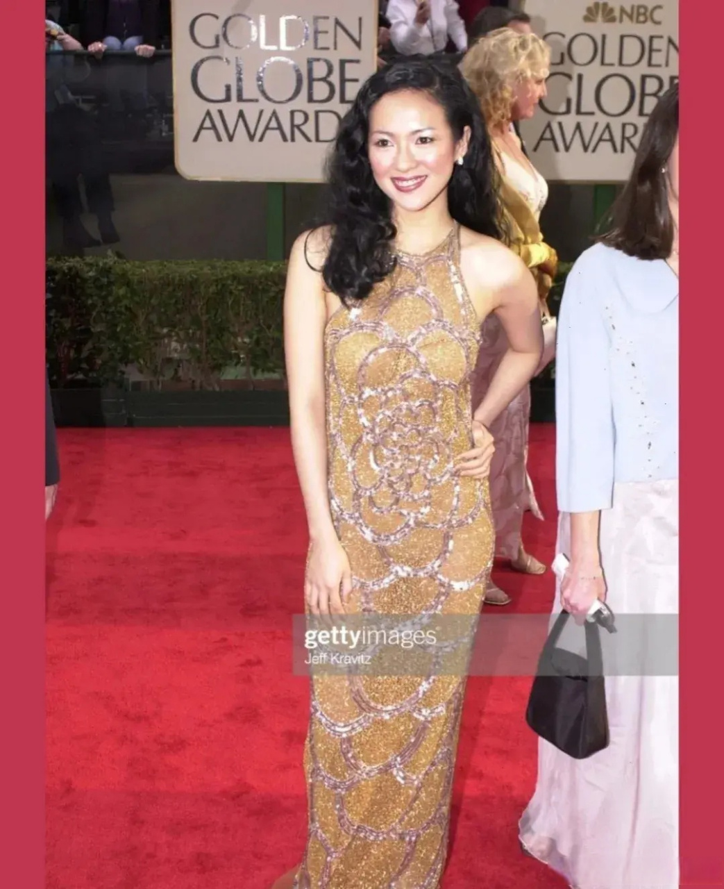 22岁的章子怡首次亮相奥斯卡!