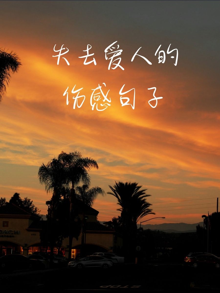 失去爱人的伤感句子 1. 心中空荡荡,你是我唯一的遗憾 2