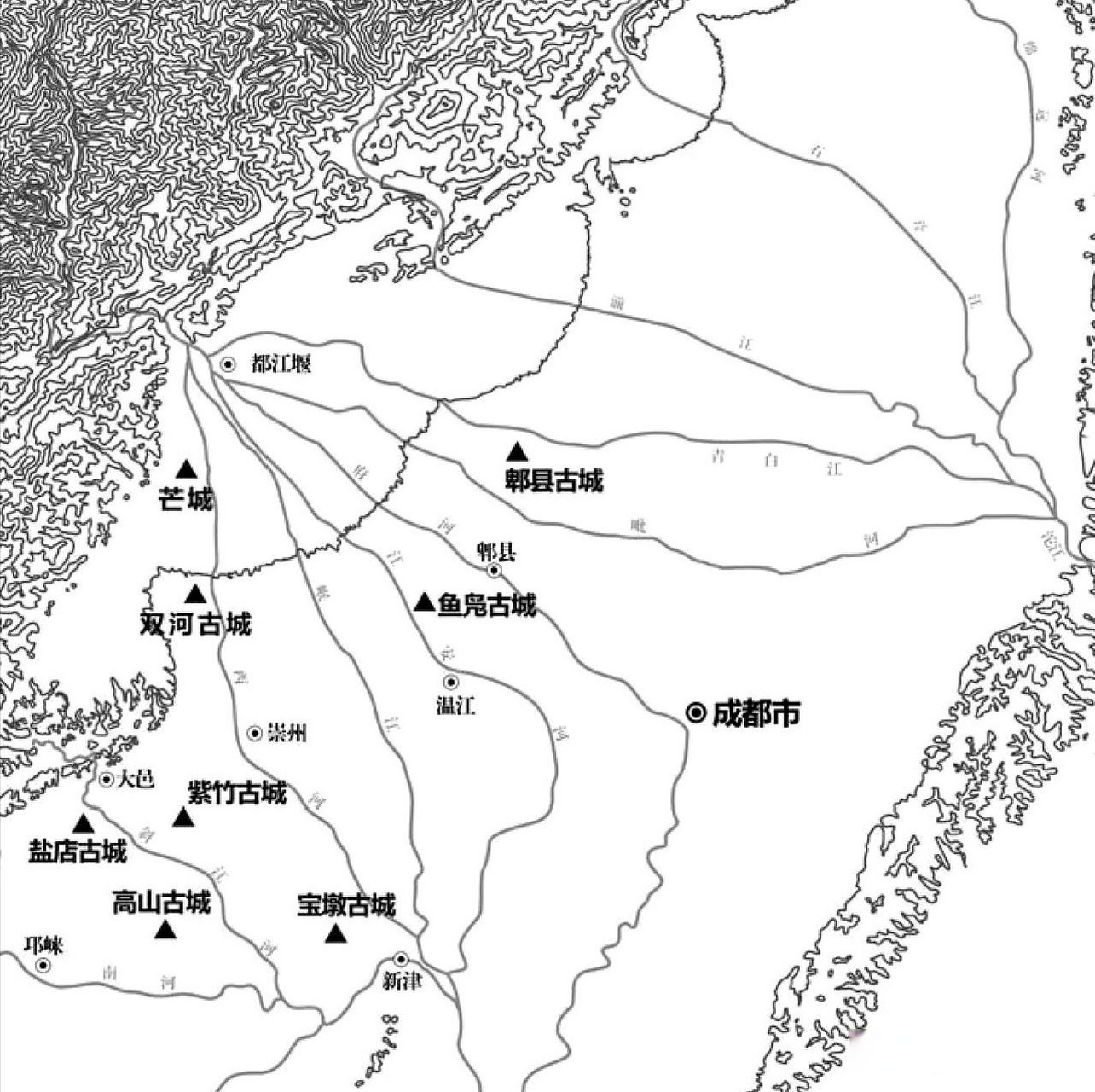 保墩,三星堆,金沙等遺址的存在,說明古代的成都地區已經進入到文明