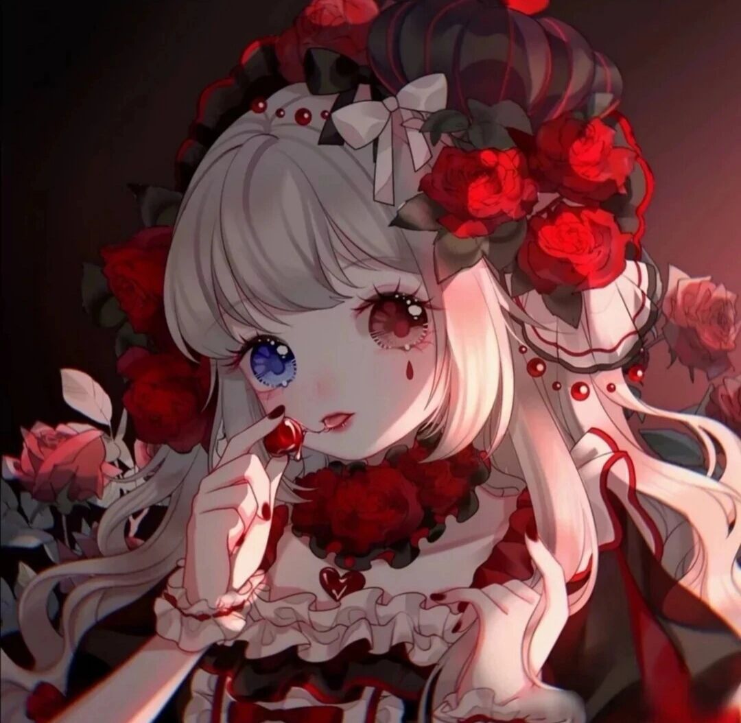 异瞳系列女生动漫头像