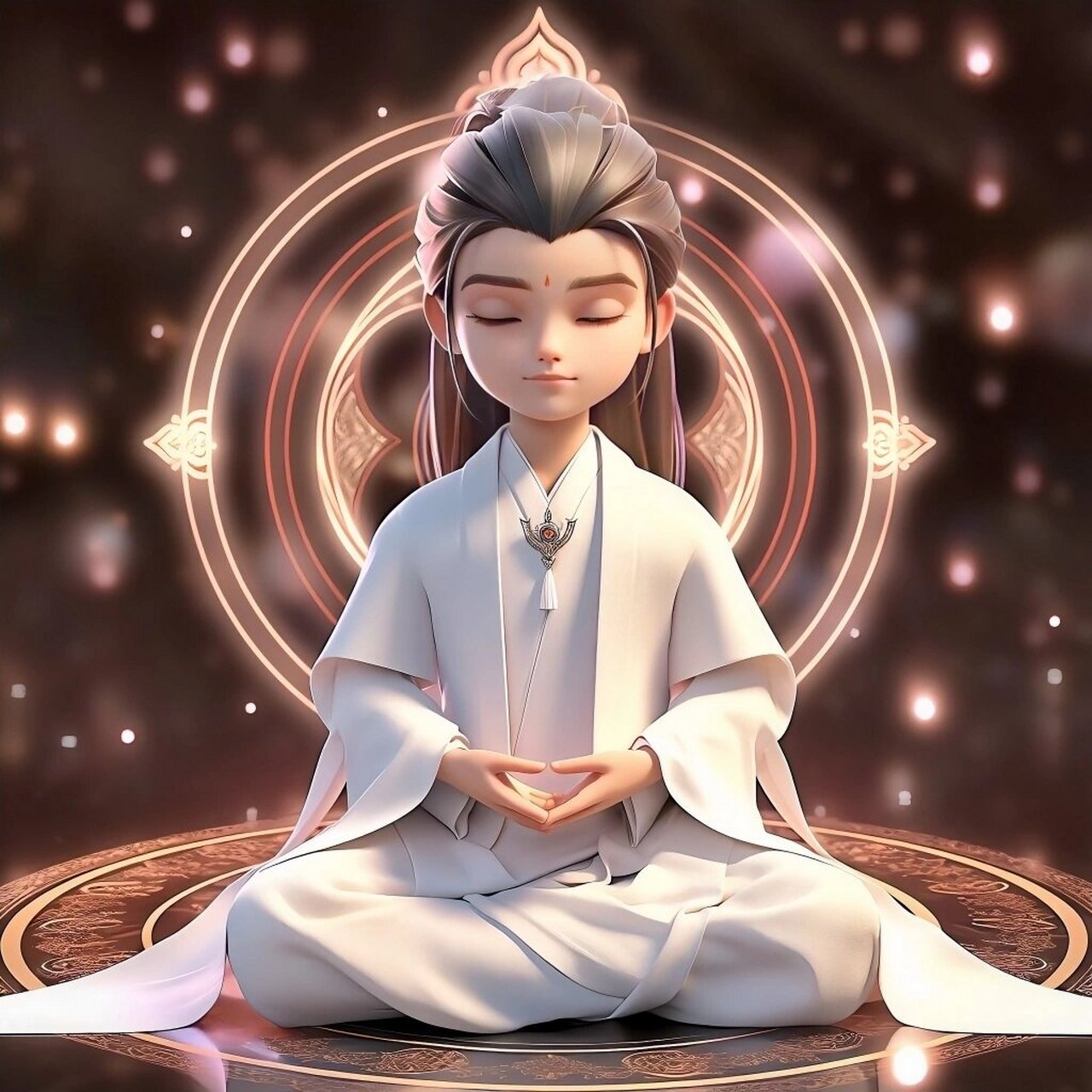 修行系列之打坐头像