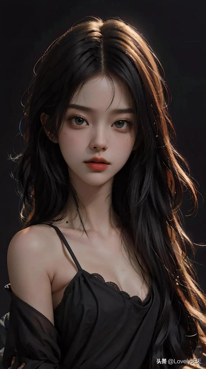 ai黑发性感小姐姐