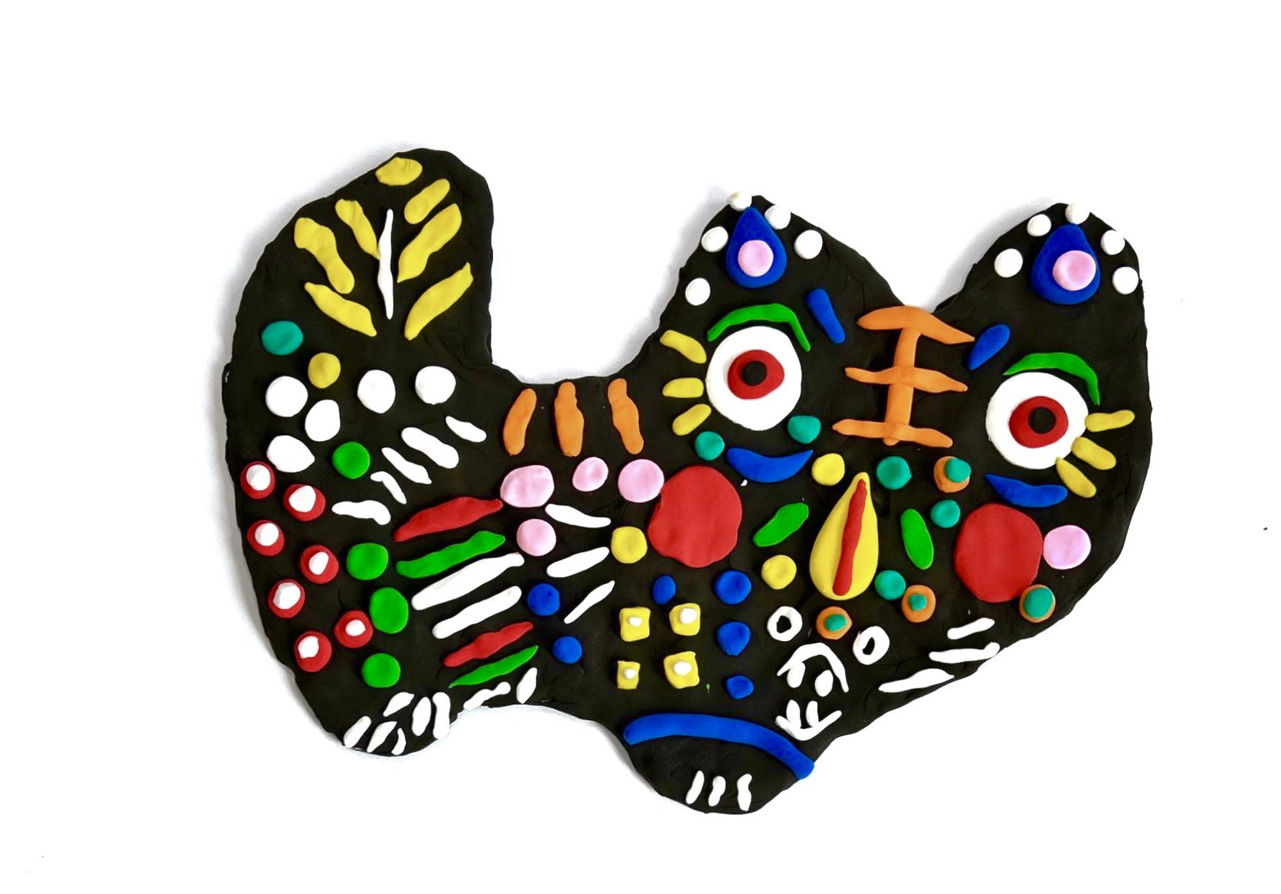 创意非遗 可爱泥泥狗系列,超轻粘土装饰