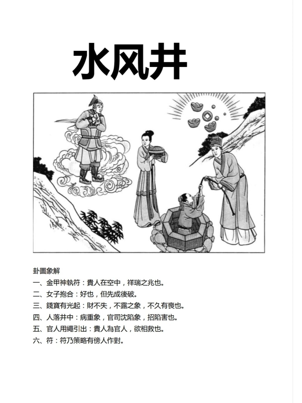 代号是3:2,表示主卦是巽卦,卦象是风,阳数是3;客卦是坎卦,卦象是水,阳