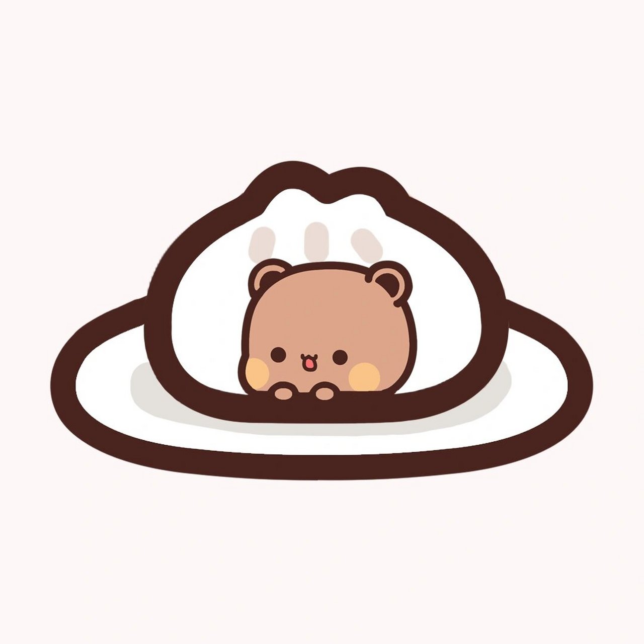 一二和布布的包子头像来啦 今天给大家准备了一二味和布布味的包子 要