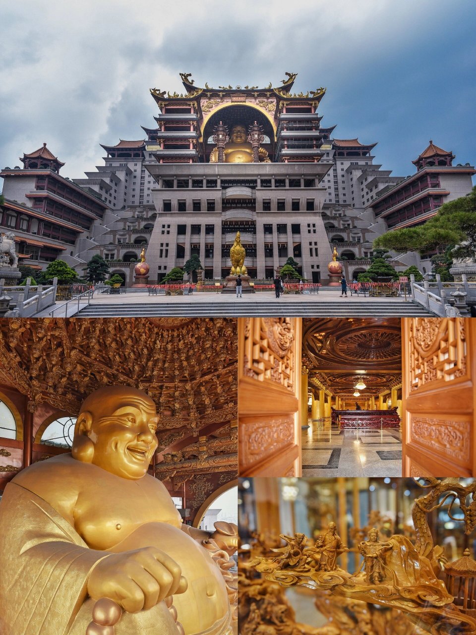 穷游日记|玉林游玩攻略 云天宫文化城 门票:140 云天宫主楼一共五层