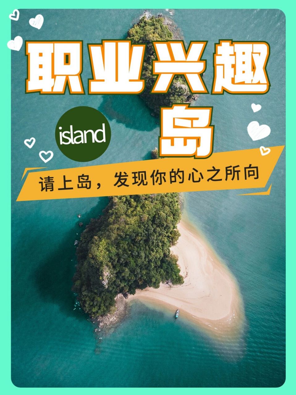 职业兴趣岛,你会选哪个?