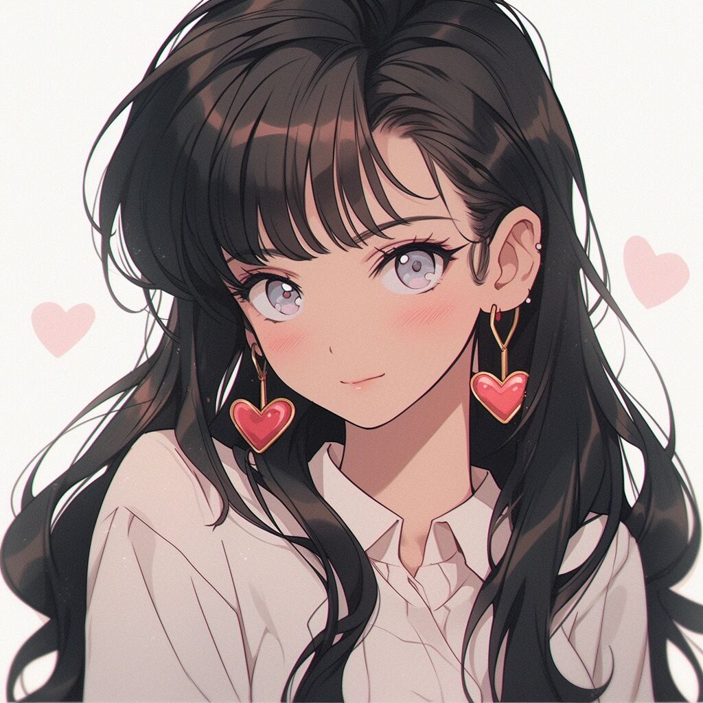 旧漫复古风女孩头像