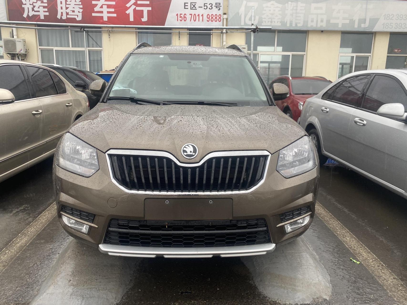 16年8月上海大众斯柯达野地全车原版原漆1.4t超级省油