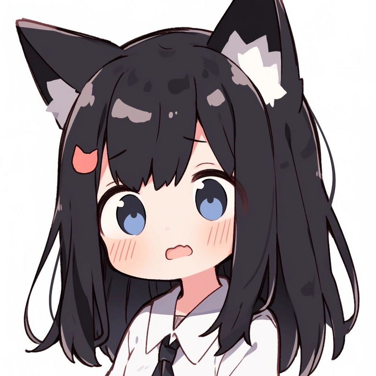 【首发】动漫优质猫耳女头集 midjourney绘制 ps改良 搬运请标明出处