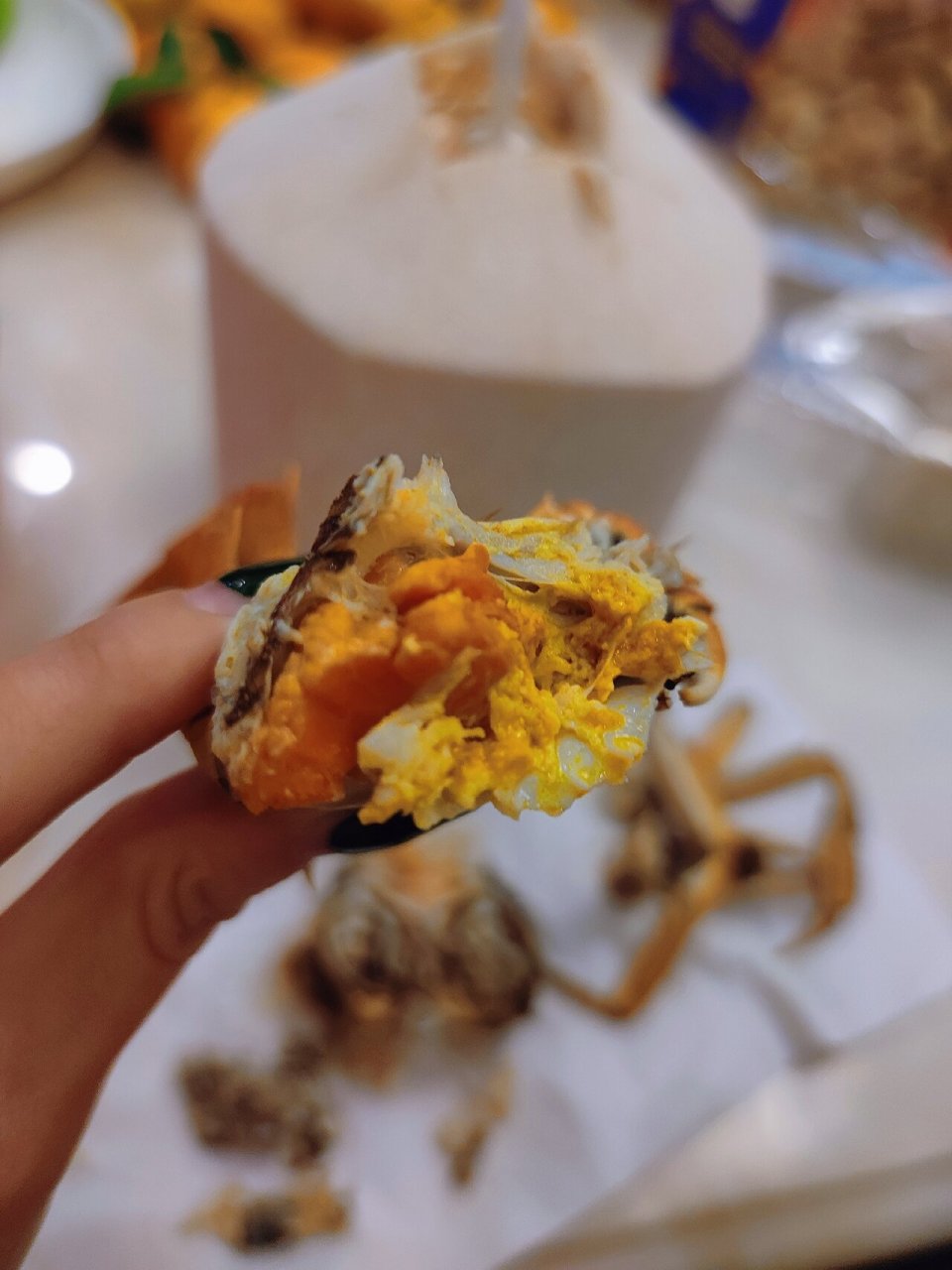 榴莲和螃蟹02 妈妈说 榴莲不能和螃蟹一起吃噢