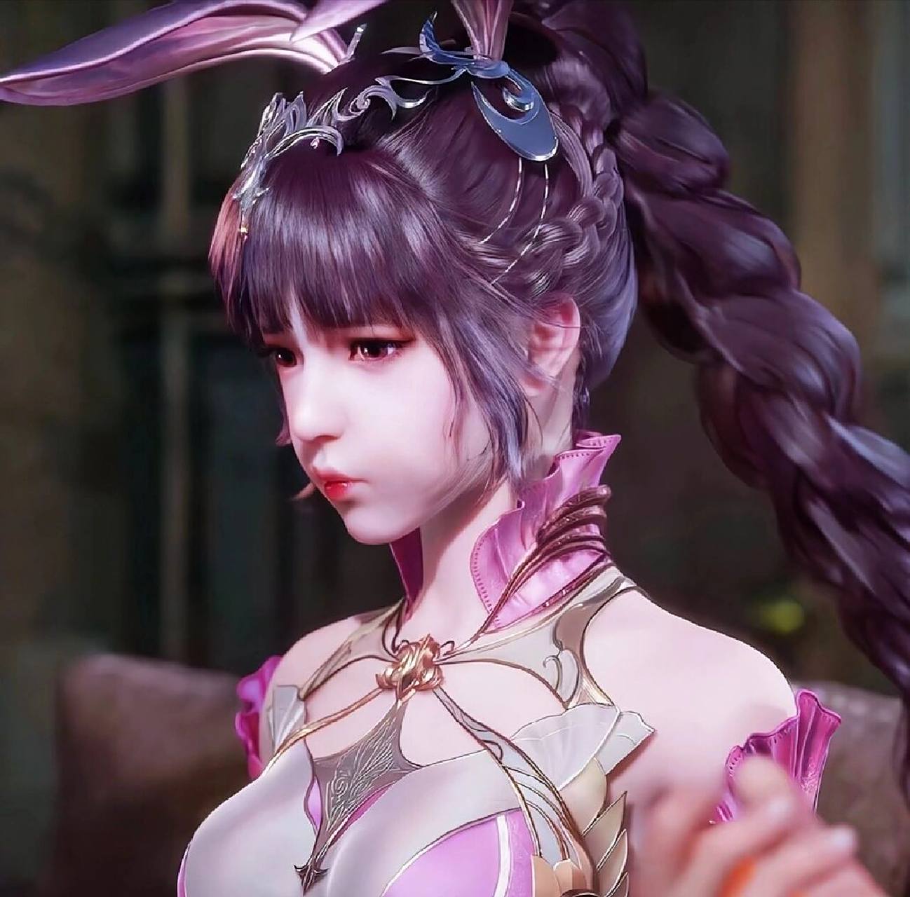 斗罗大陆小舞高清壁纸头像图片 舞老婆贴贴也太美了