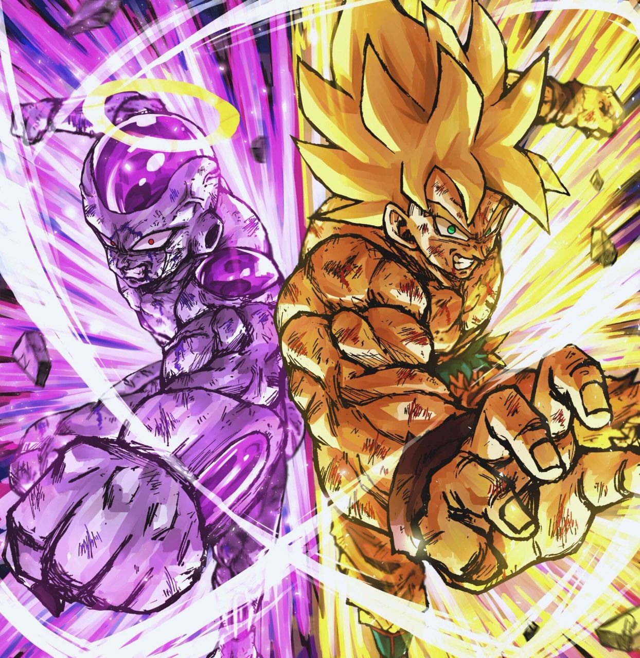 弗利萨90孙悟空