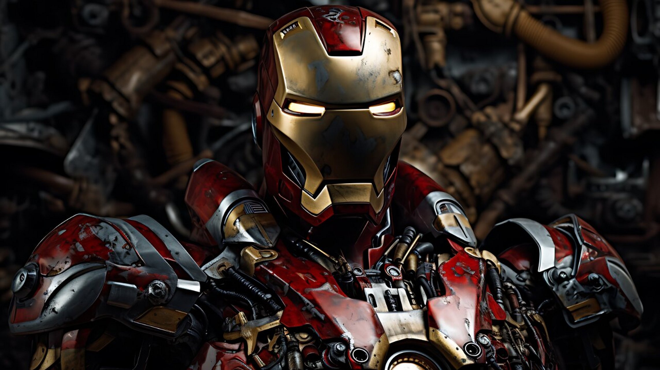 钢铁侠金属风暴_4k电脑高清壁纸 hd mod, junya watanabe, crimson