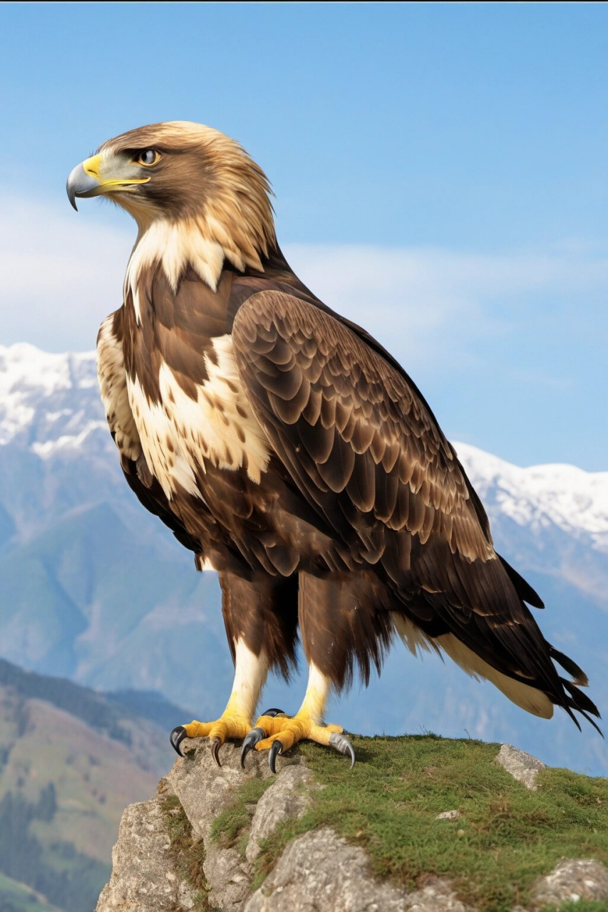 绘画素材74飞禽系列72金雕 有想要的素材可以评论区留言.