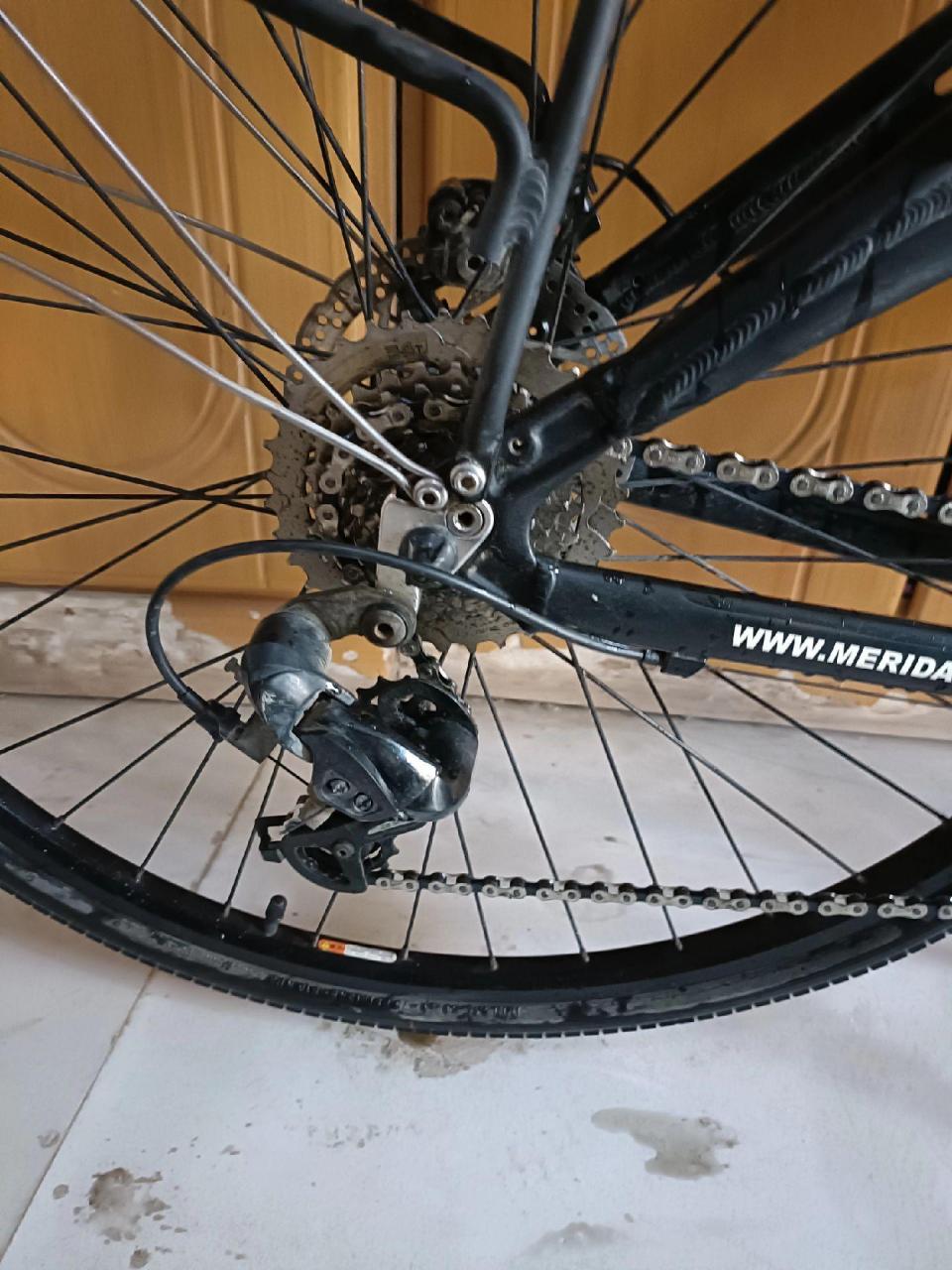 中国一线品牌美利达野狼1号蝴蝶把玈行车,爱车24速.