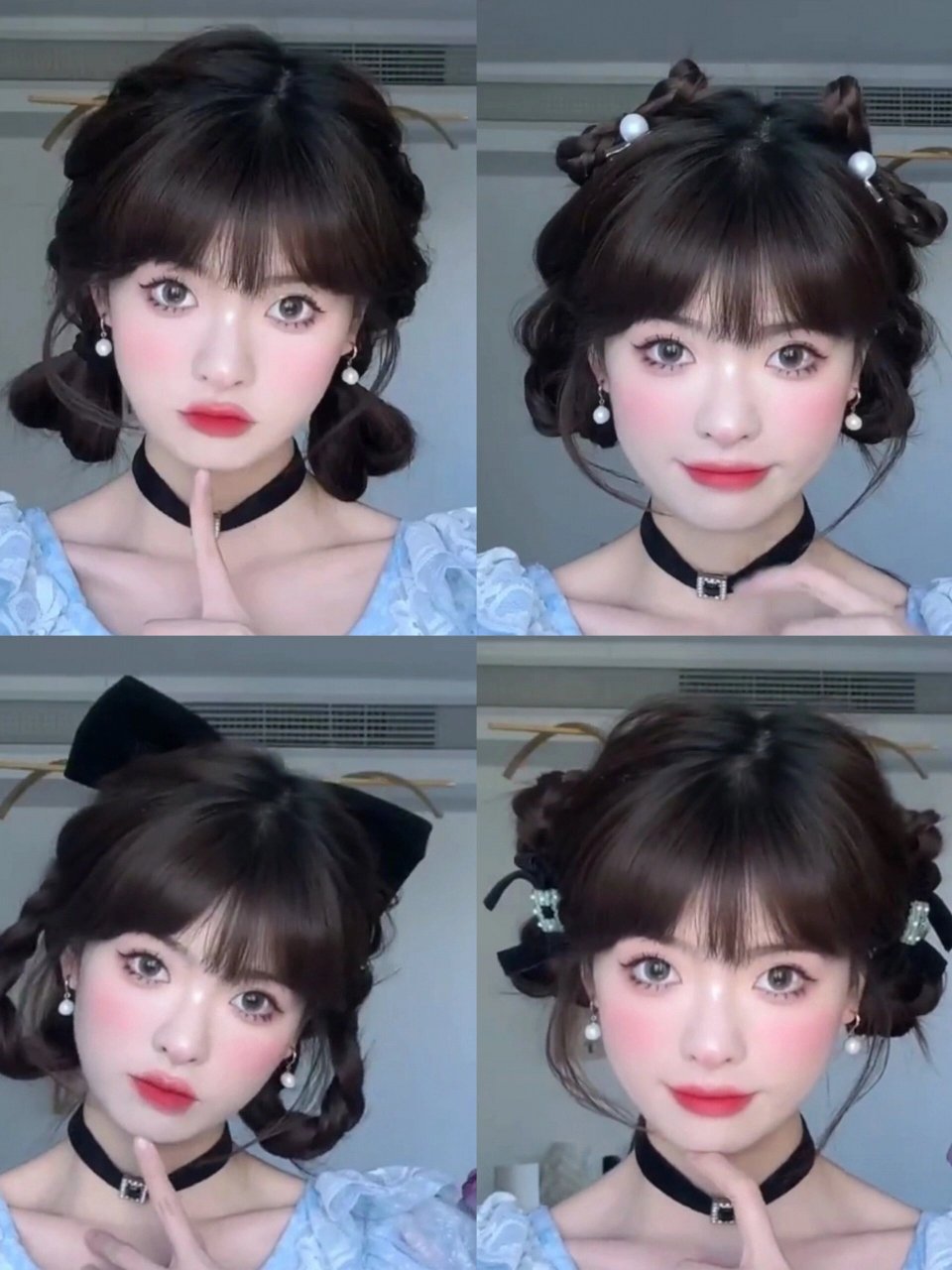 法式公主甜美编发 法式公主甜美编发造型:少女的心思总是那样浪漫