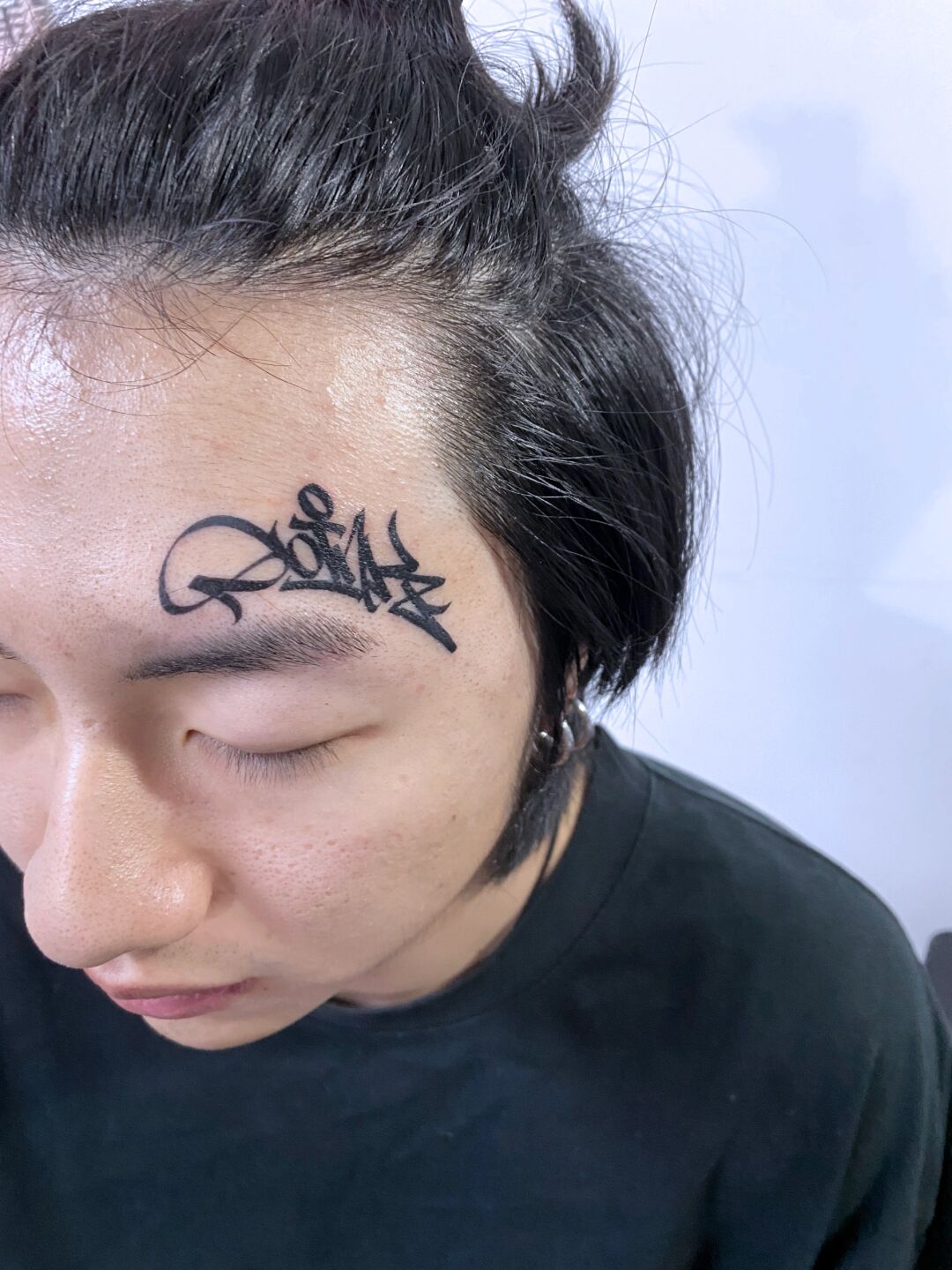 纹身图片眉骨上方纹身图片纹身刀眉眉毛上纹身最帅纹身女的左眼眉角上