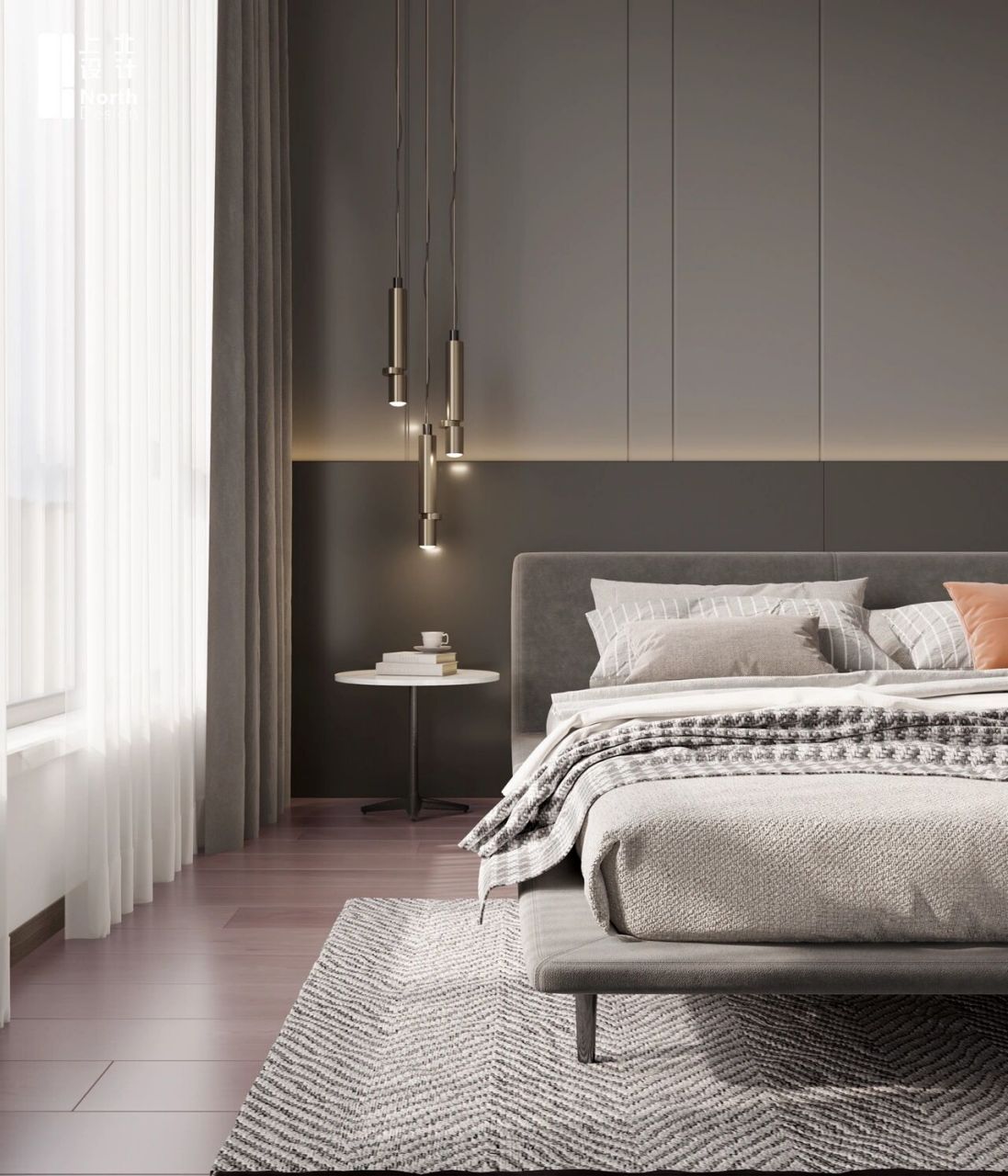 78 轻奢床头背景墙,床头就是用来好看的!