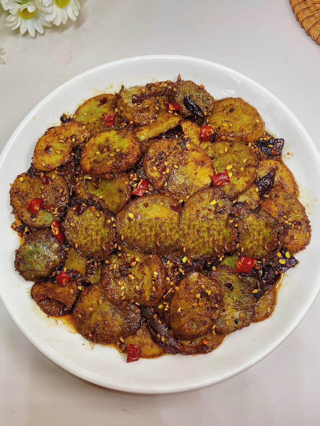 外焦里嫩香辣q弹75比烧烤店还好吃75孜然实蛋