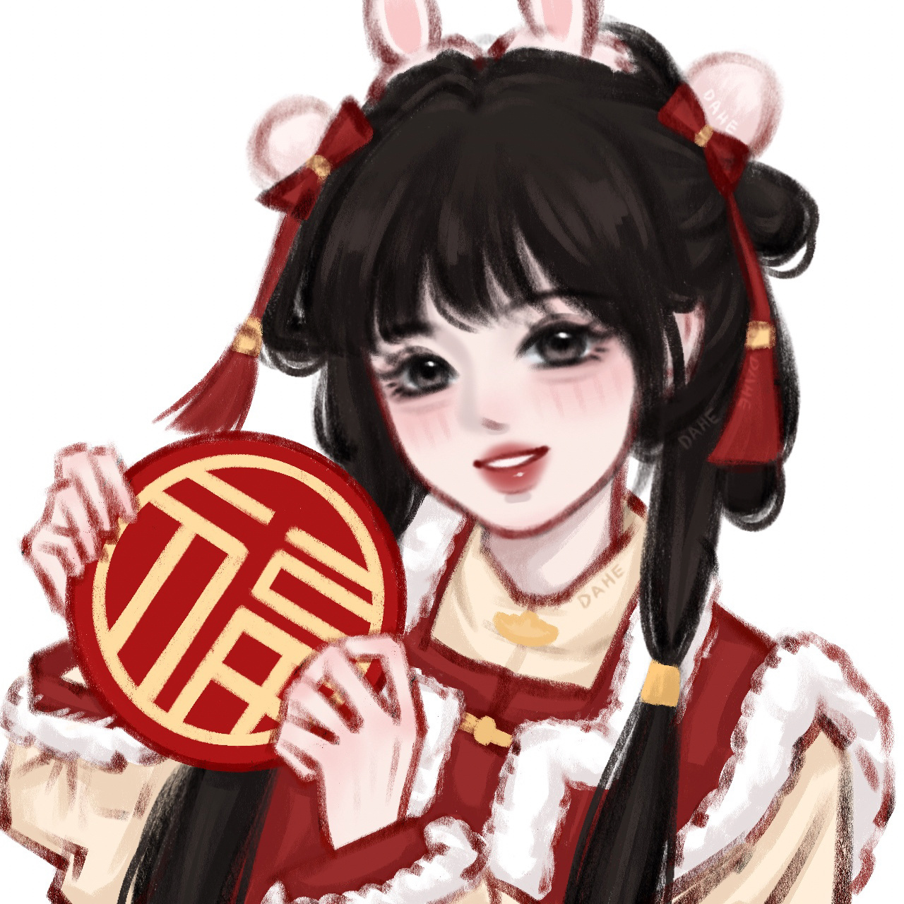 画师may手绘头像图片