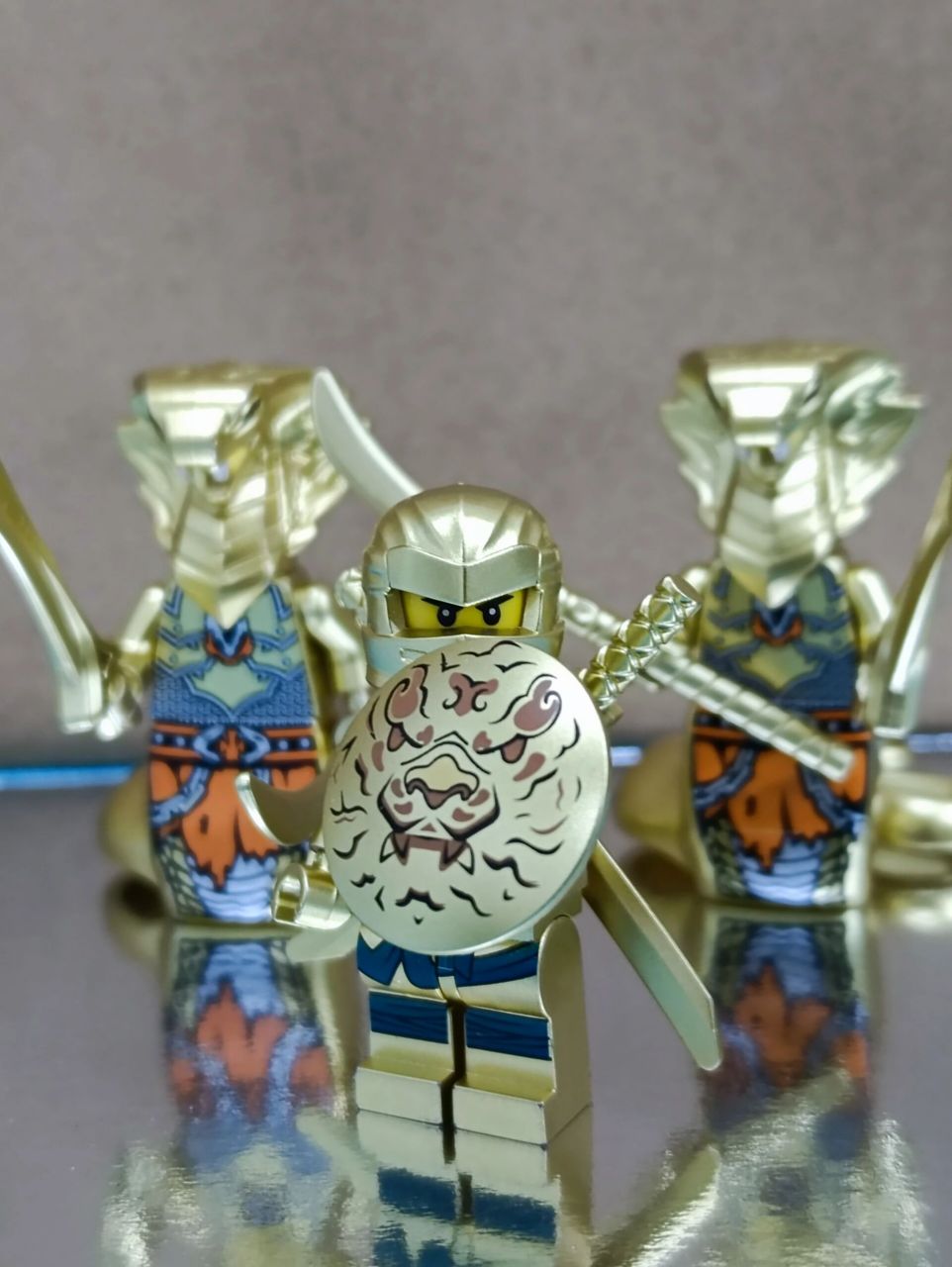 名副其实的黄金幻影忍者 喷金版幻影忍者,喷金色真的很好看