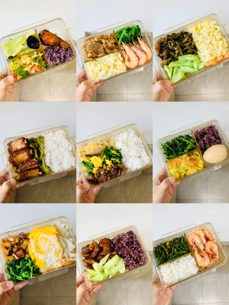 带饭上班|中午吃什么04家常菜午餐便当合集 叮咚78今天的家常菜