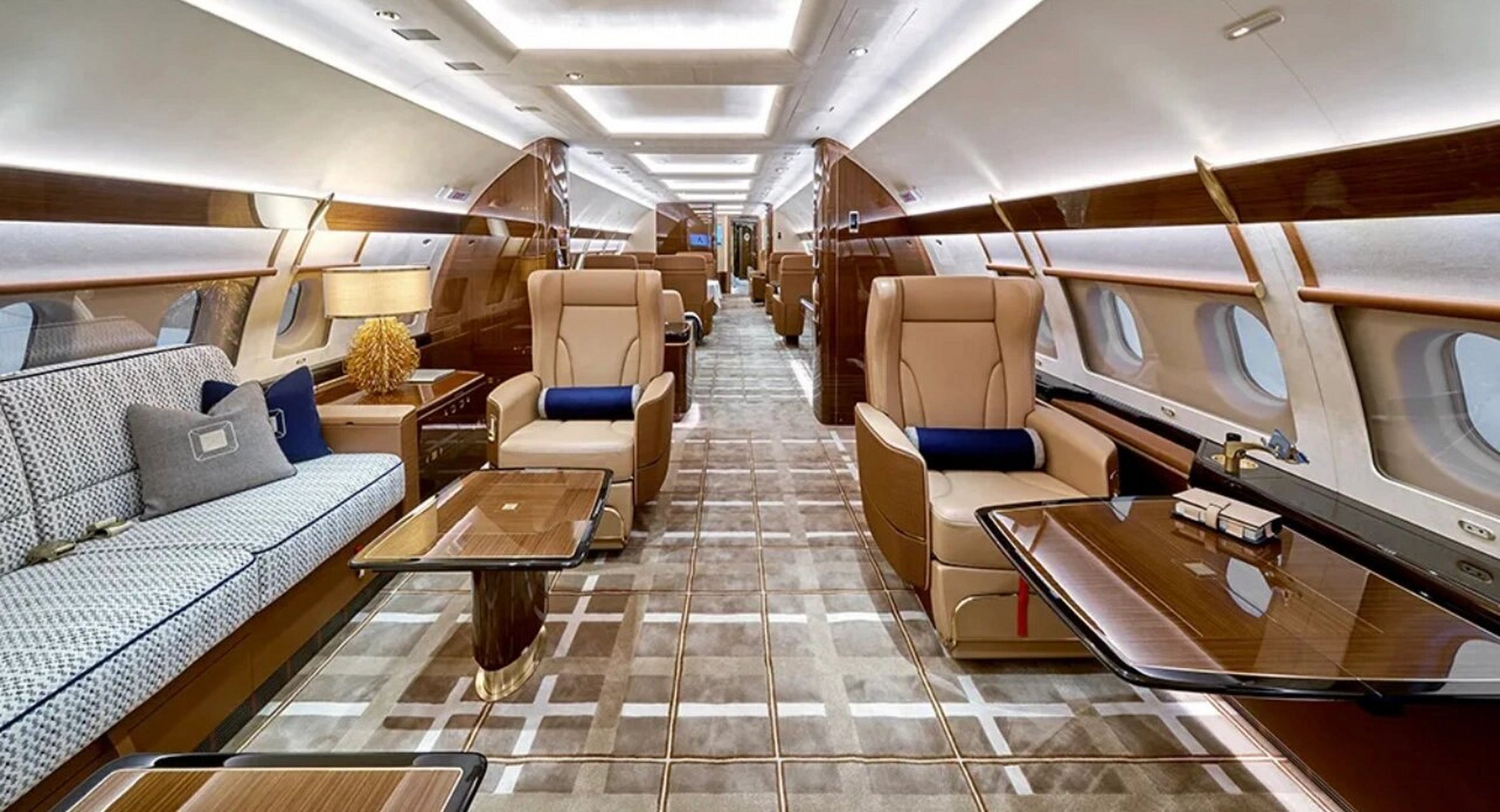 亿万富翁的空中别墅 |波音777公务机 波音777x公务机将私人飞机的奢华