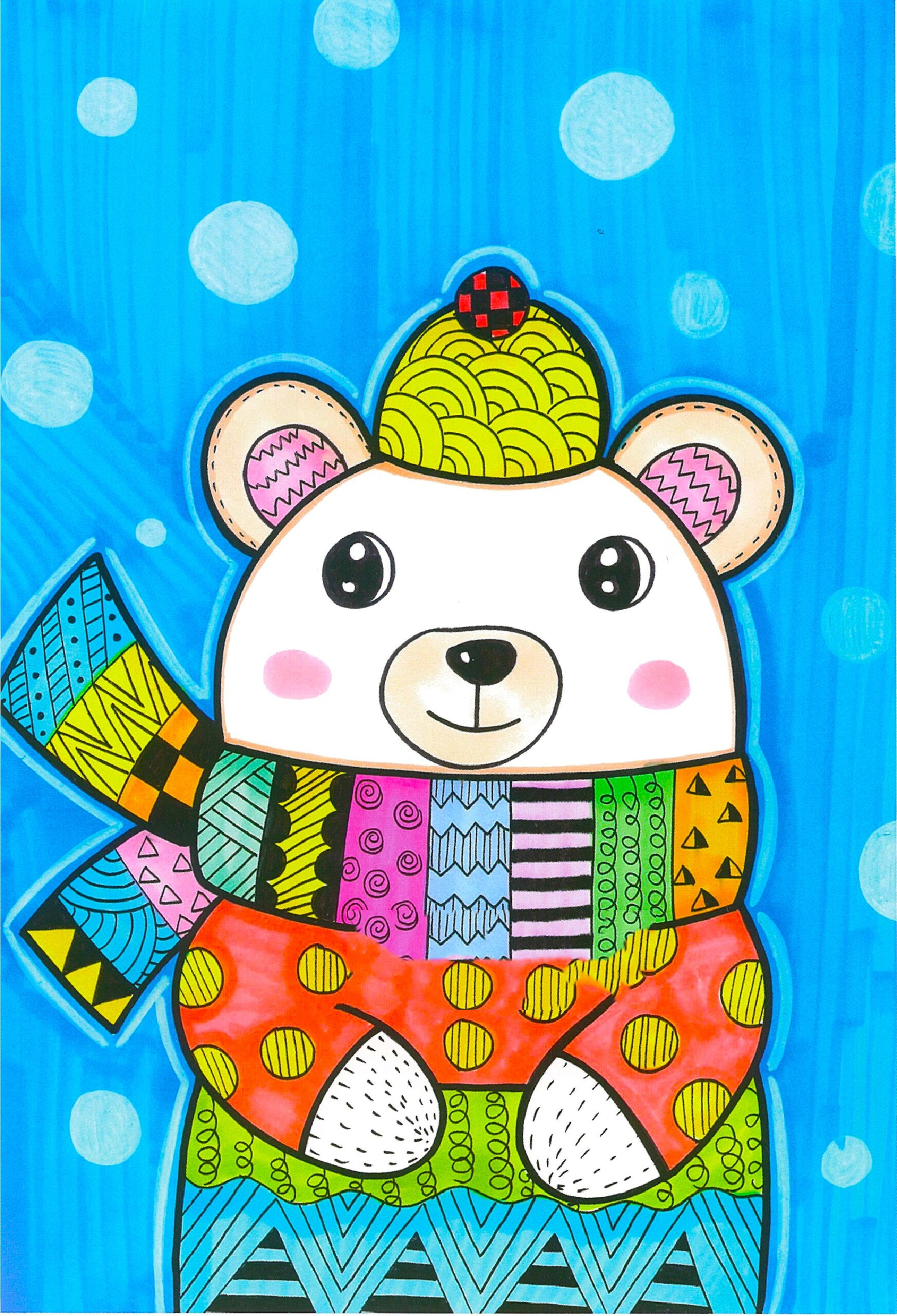 少儿创意美术 儿童绘画素材临摹卡 附大图