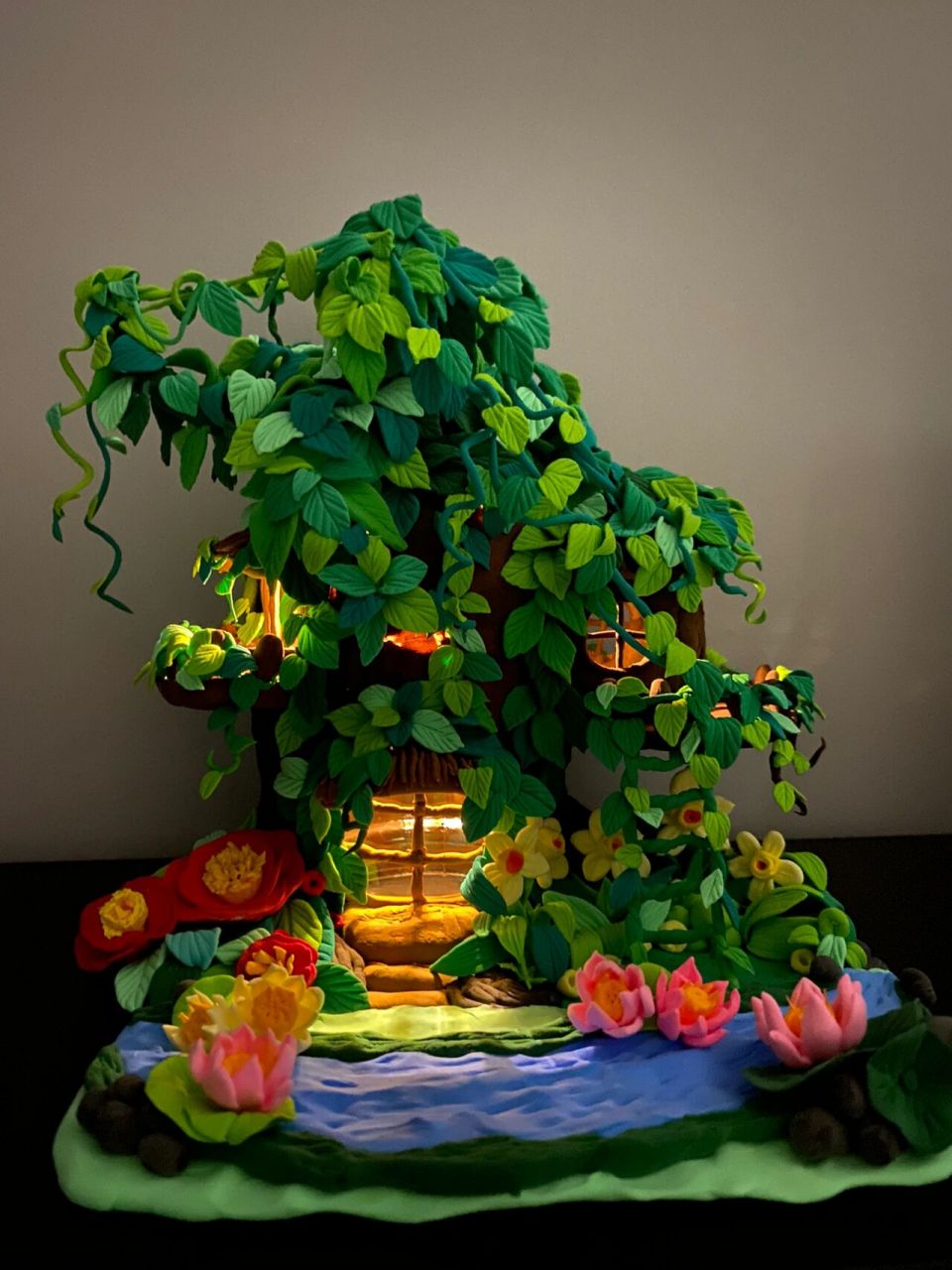 超轻粘土树屋 给小朋友做的树屋7015