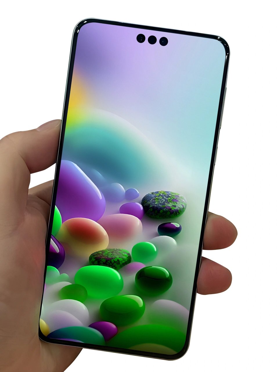 华为mate 60 五彩鹅卵石云雾4k手机壁纸 华为mate 60 五彩鹅卵石云雾