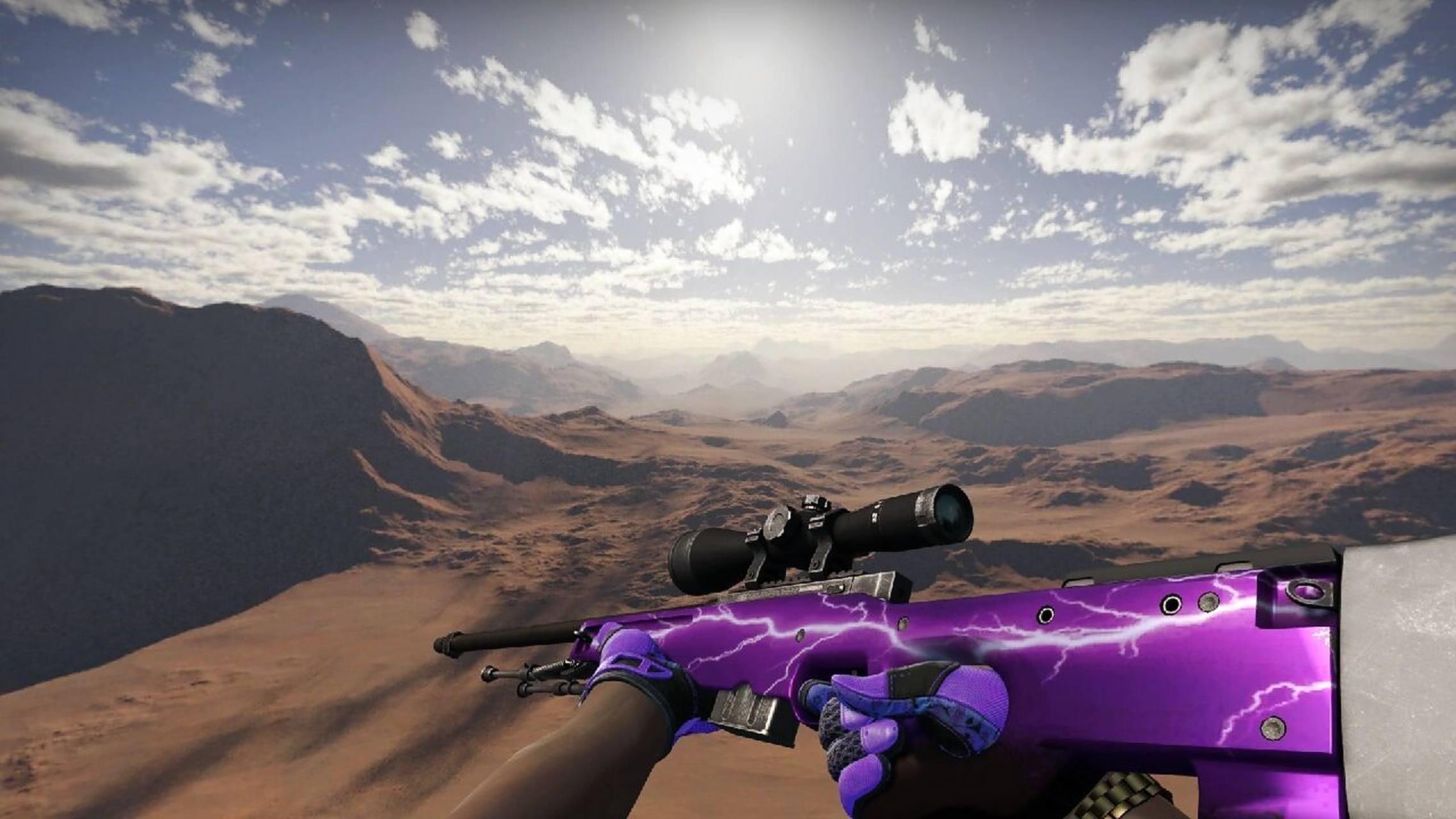 女生必买的csgo皮肤,好看到不行(awp篇) 雷击:这是一把非常酷的枪