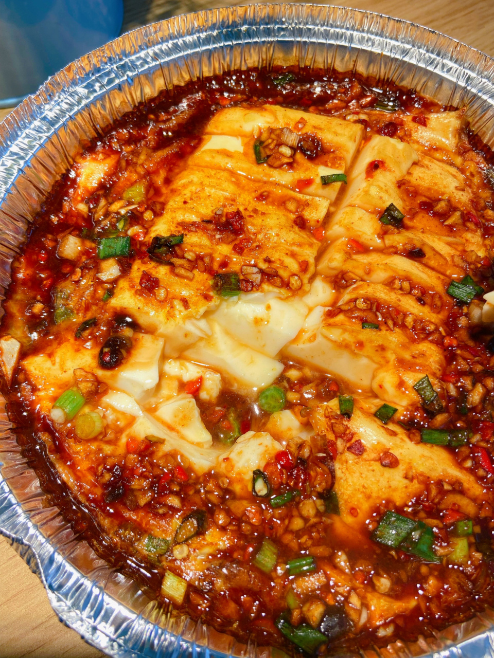 都空气炸锅的都去试试|香辣烤锡纸豆腐 这真的太好吃啦,比小吃摊还