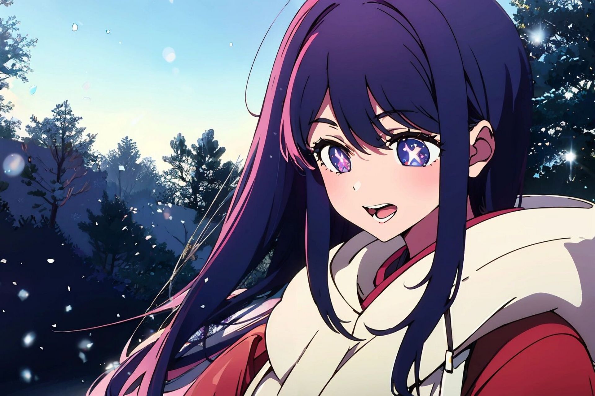 壁纸|星野爱 谎言也是我的爱