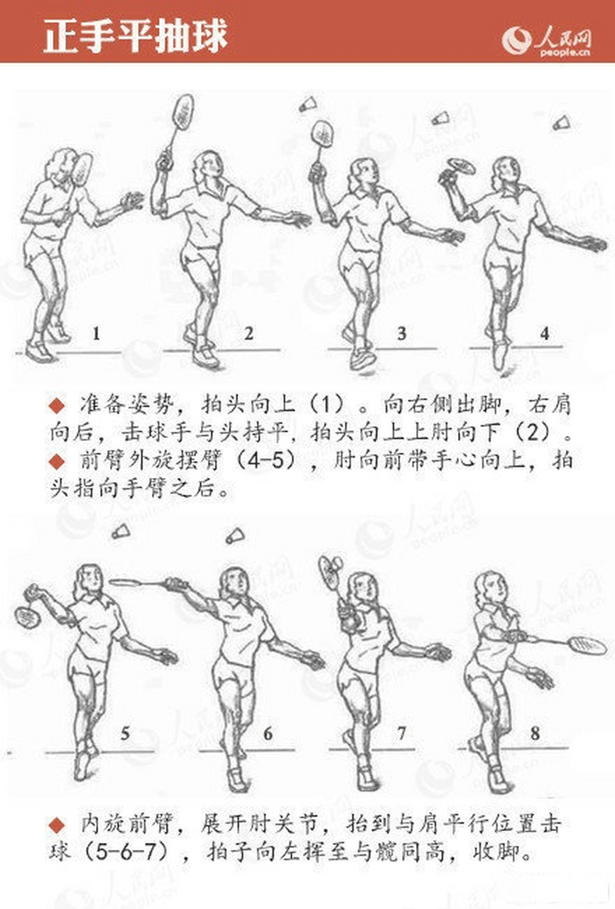 收好这份#羽毛球基础技术图解#】今天是#第一个世界羽毛球日#.
