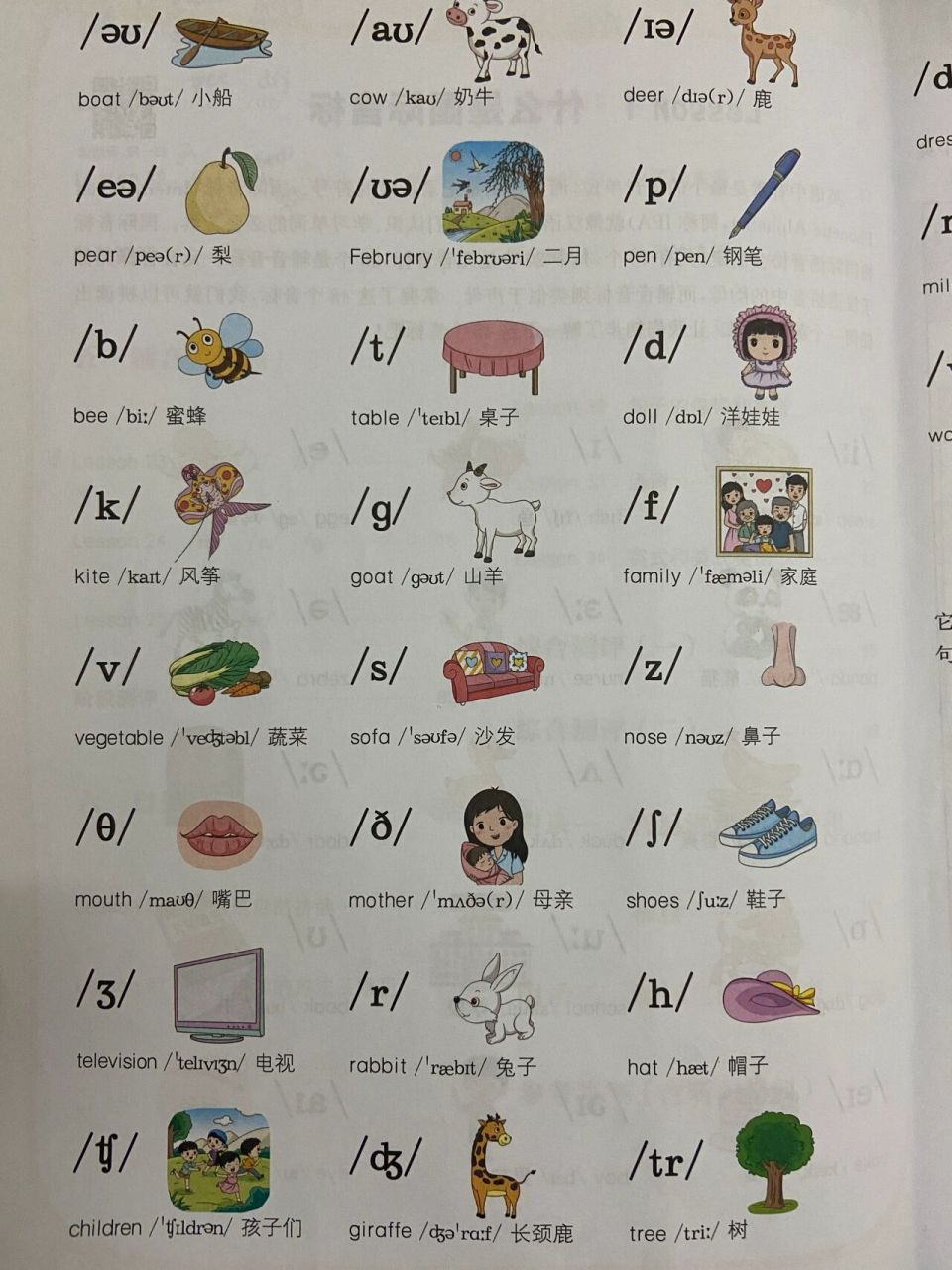 48个国际音标 学音标最省力的方法—用学习过的单词来记音标