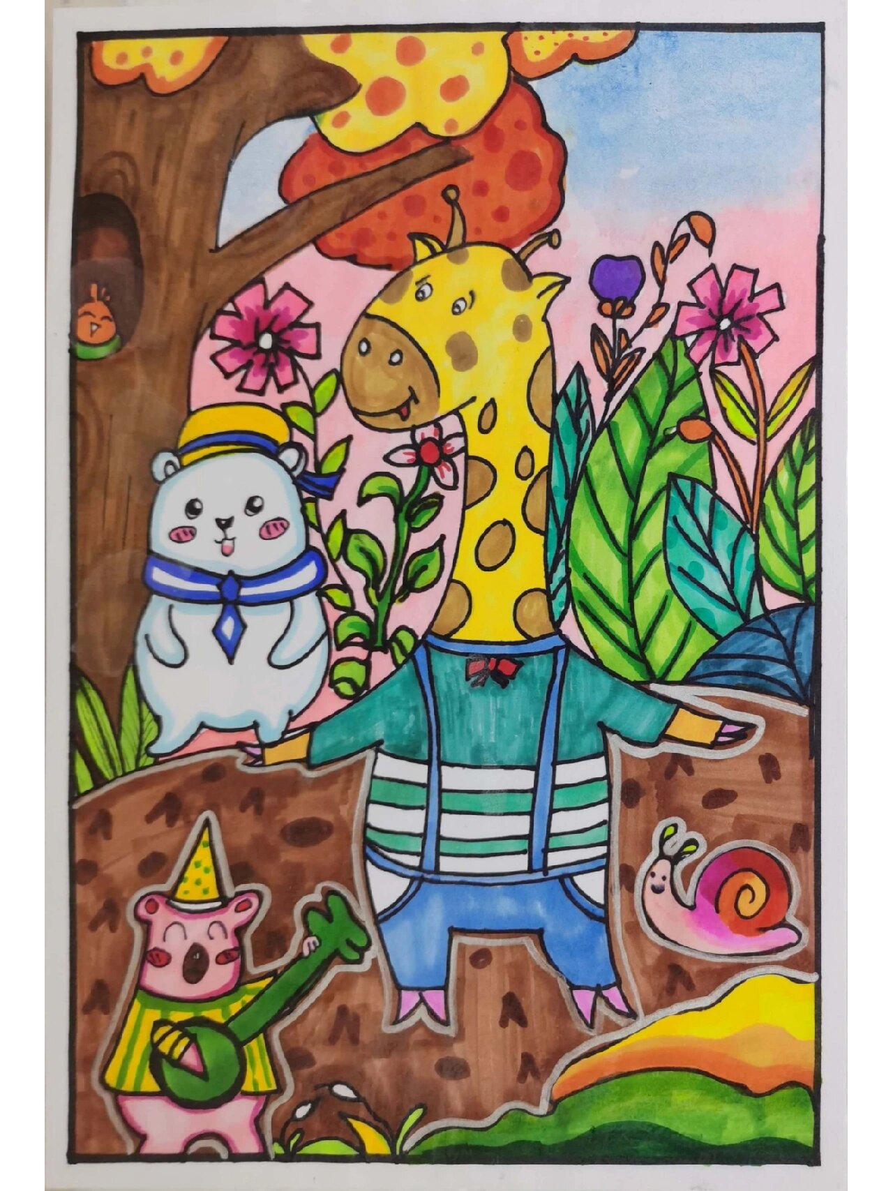 美术考级|速写3级分享