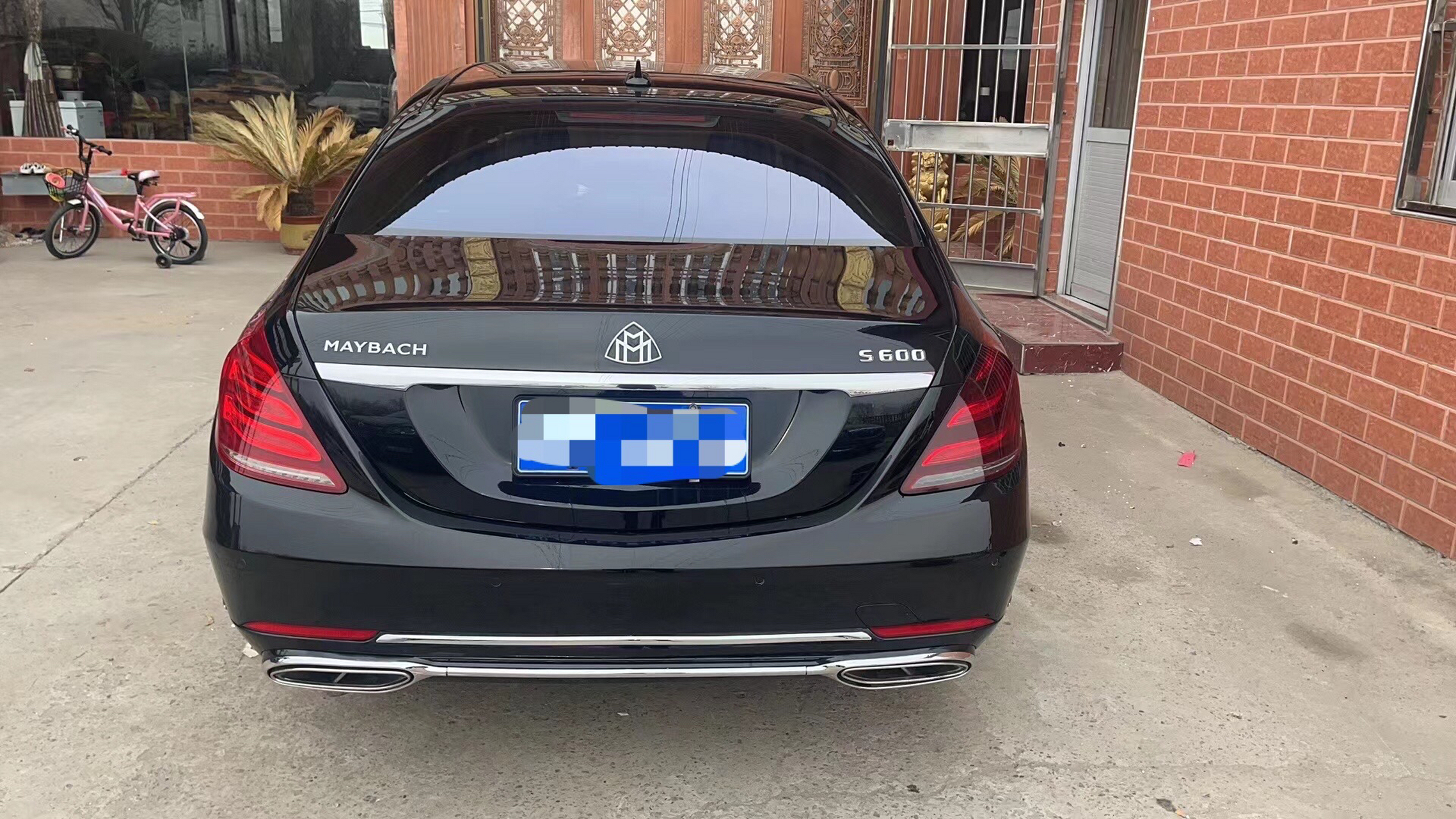 16年迈巴赫s600 全款95万 小事故修复 16年上户迈巴赫s600 新车落地