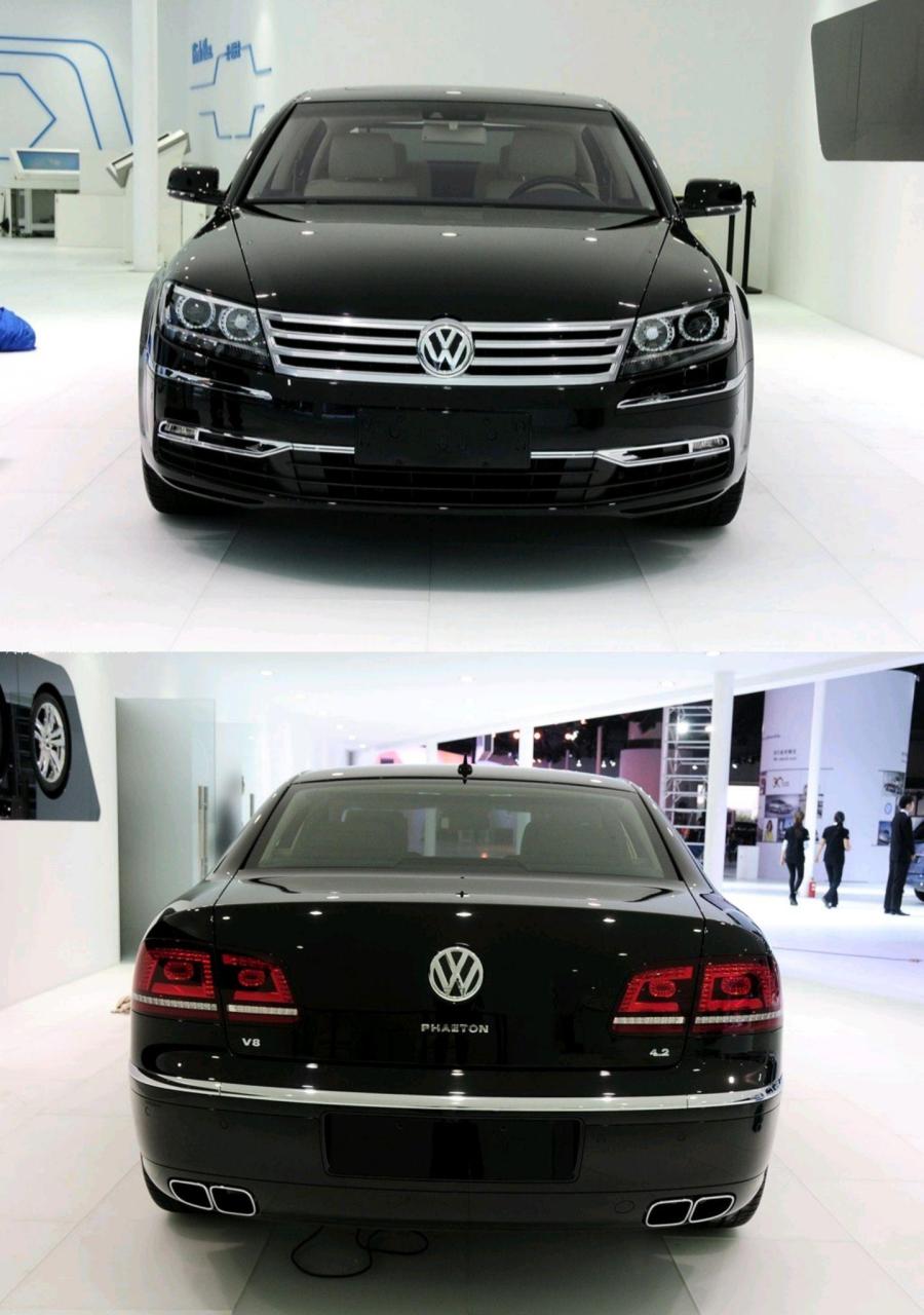 2013款大众辉腾.不怕奔驰和路虎,就怕大众下面带字母.