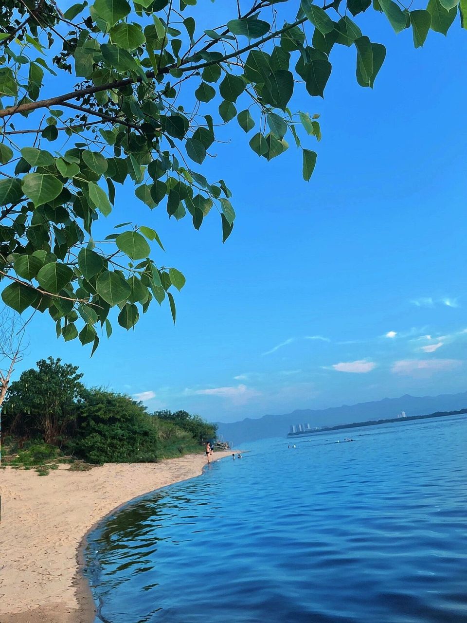 福州市区的小三亚沙滩-野餐游玩露营好去处 地址01:福州市乌龙江