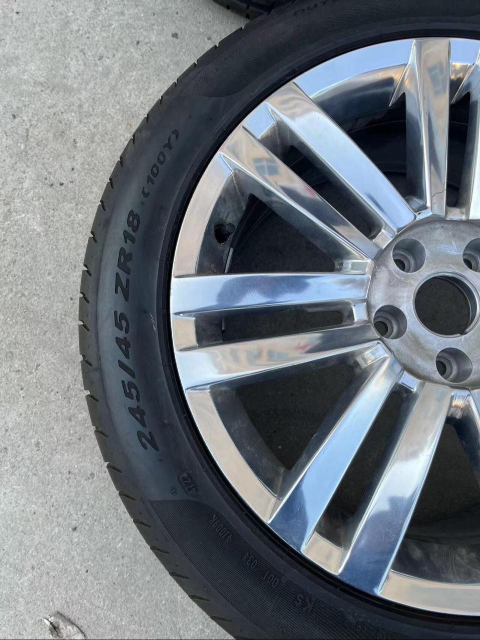 电镀工艺大众辉昂 轮毂改装