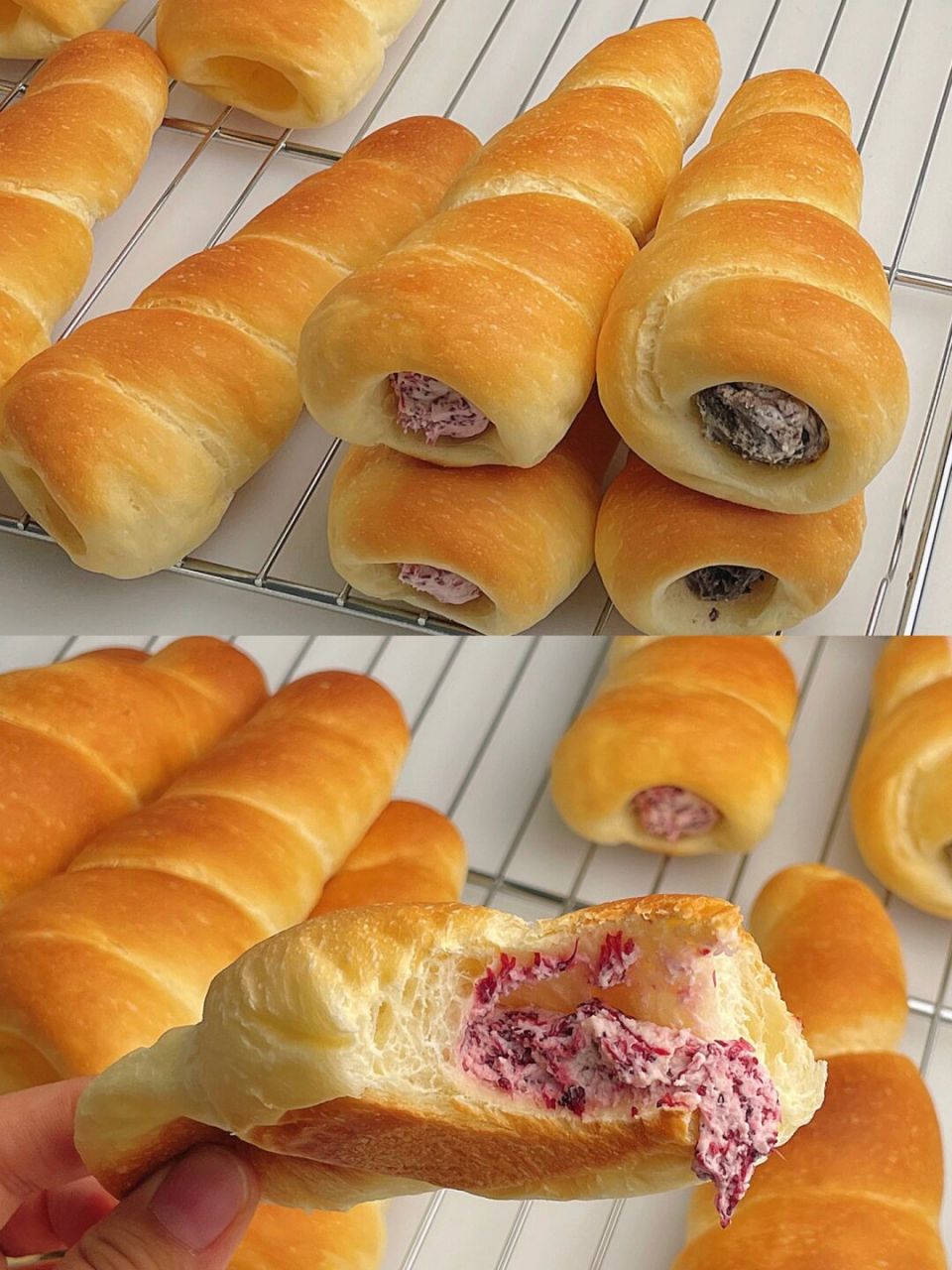 90奶油海螺面包|复刻儿时味道 99本配方可以做10个58g面团的面包