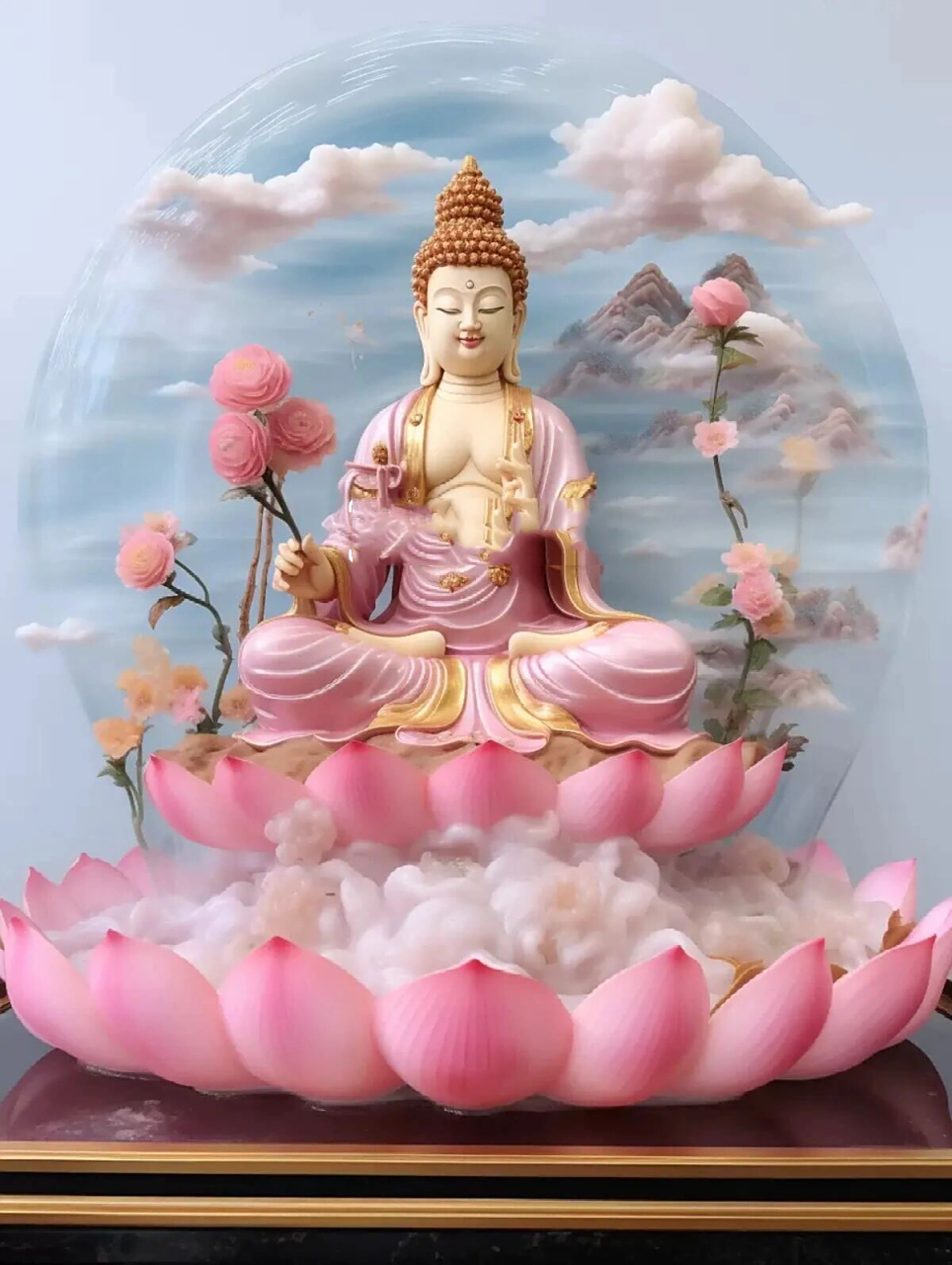 宁静禅意:佛像壁纸之祥和 慈悲与智慧:佛陀教导众生要具备慈悲与智慧